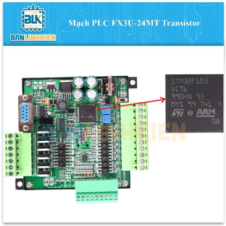 Mạch PLC FX3U-24MT Transistor