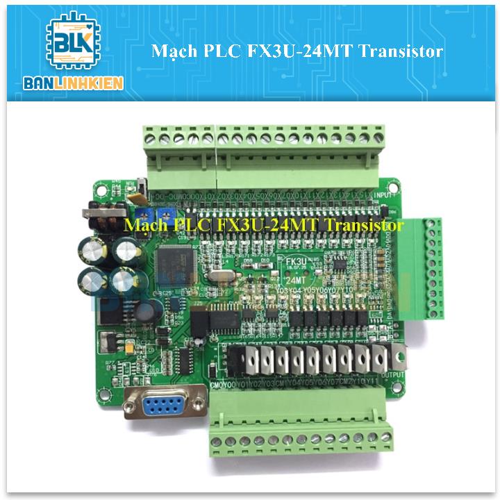 Mạch PLC FX3U-24MT Transistor