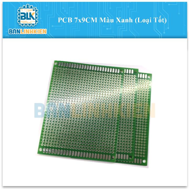 PCB Đục Lỗ 7x9cm 2 Lớp (Phíp Thủy Tinh)