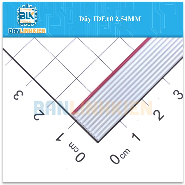 Dây IDE10 2.54MM (1 Mét)