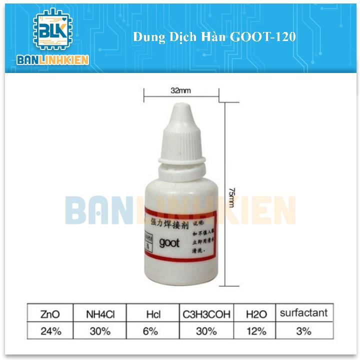 Dung Dịch Hàn GOOT-120