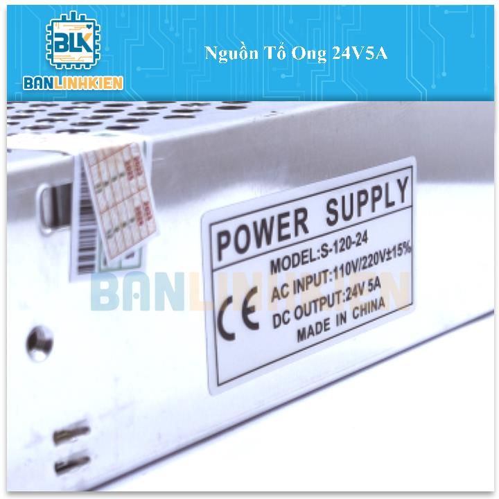 Nguồn Tổ Ong 24V5A