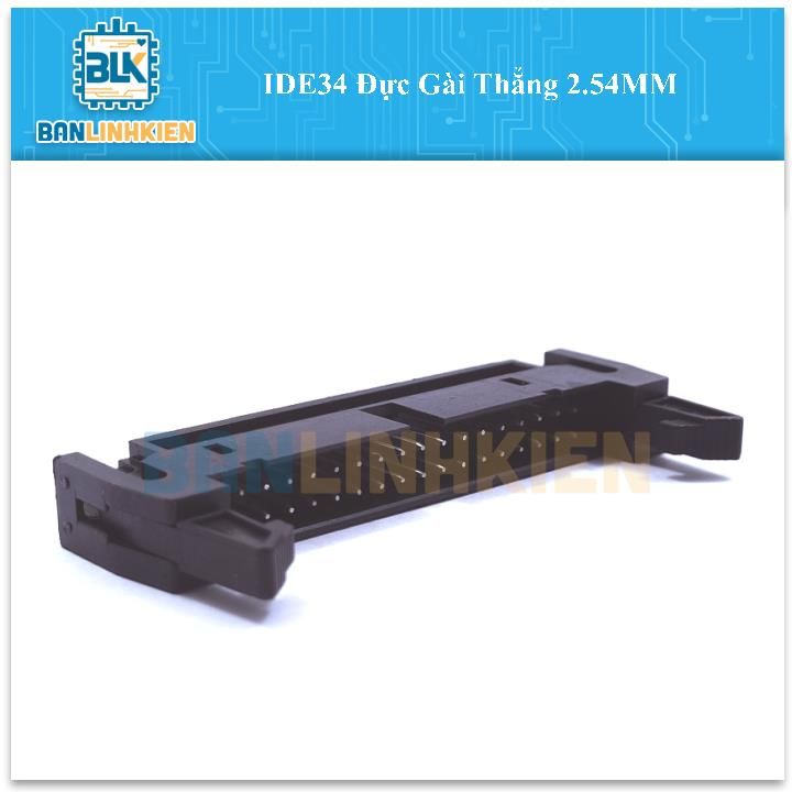 IDE34 Đực Gài Thẳng 2.54MM