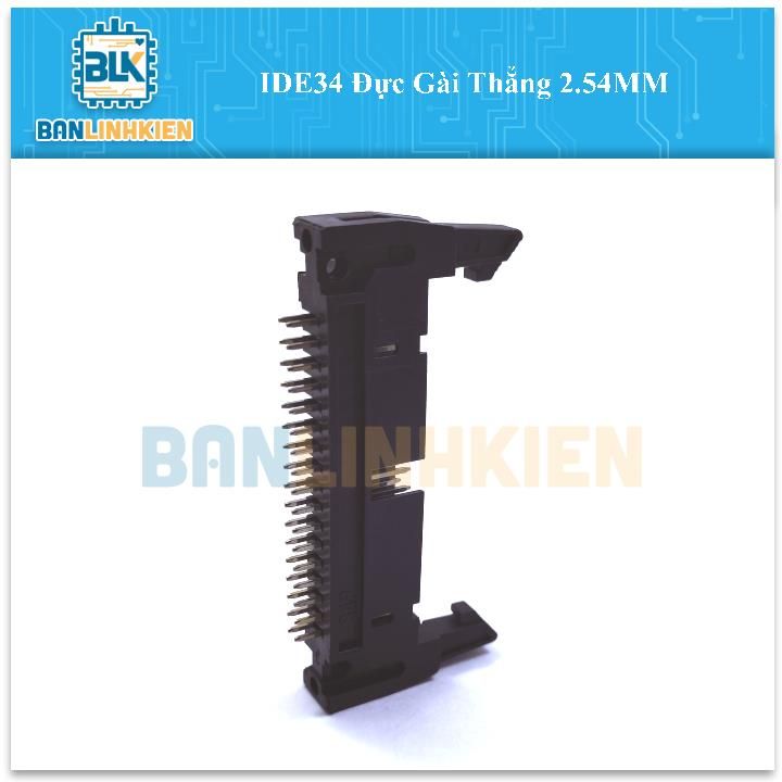 IDE34 Đực Gài Thẳng 2.54MM