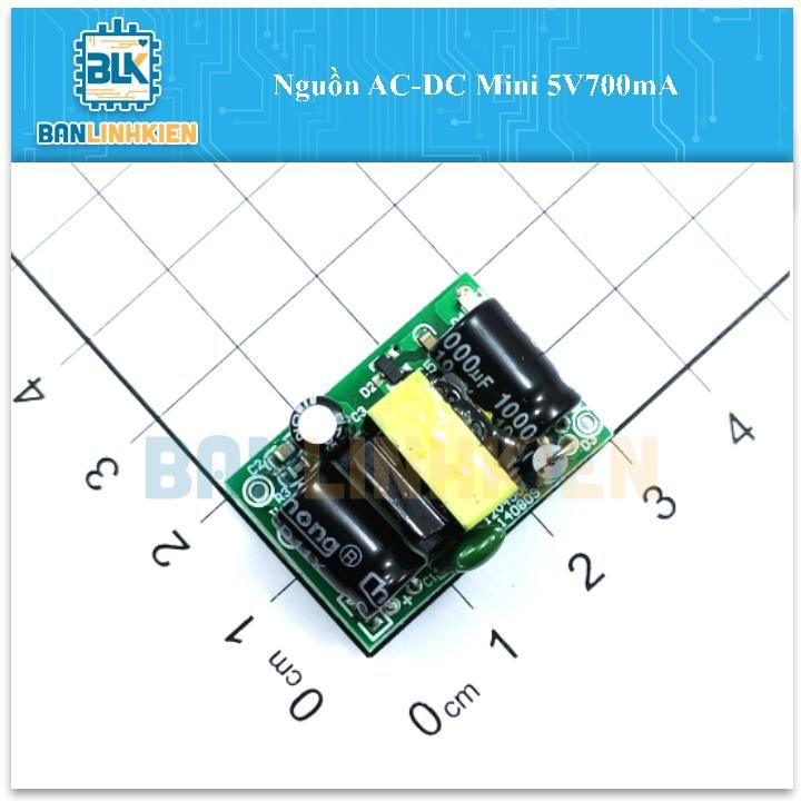 Nguồn AC-DC Mini 5V700mA