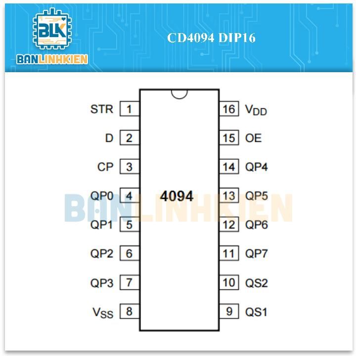 CD4094 DIP16