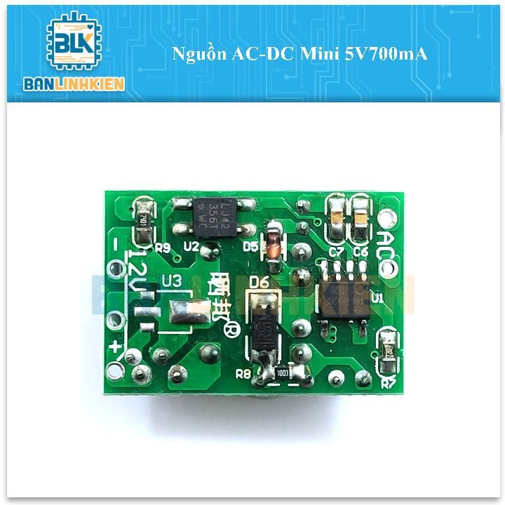 Nguồn AC-DC Mini 5V700mA