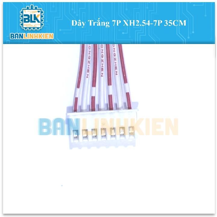 Dây Trắng 7P XH2.54-7P 30CM