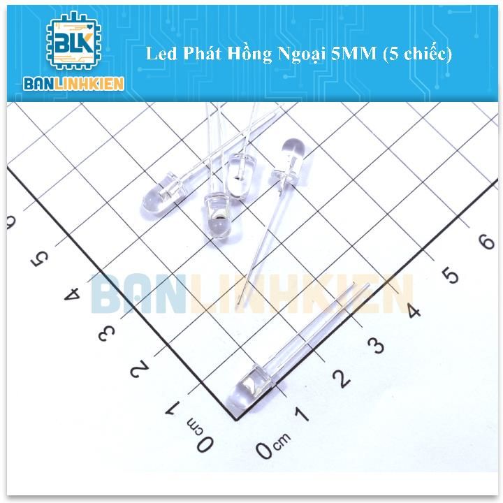 Led Phát Hồng Ngoại 5MM (5 chiếc)