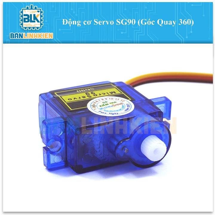 Động cơ Servo SG90 (Góc Quay 360)