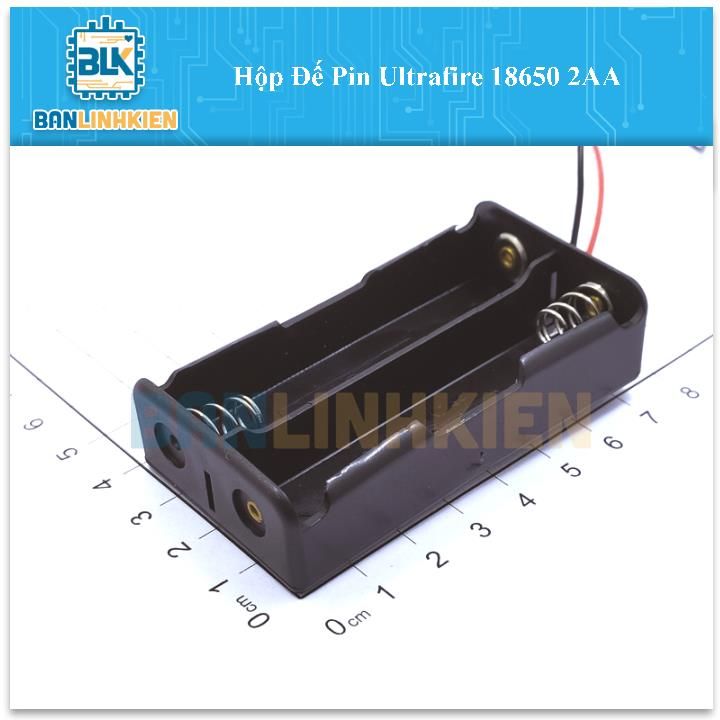 Hộp Đế Pin Ultrafire 18650 2AA