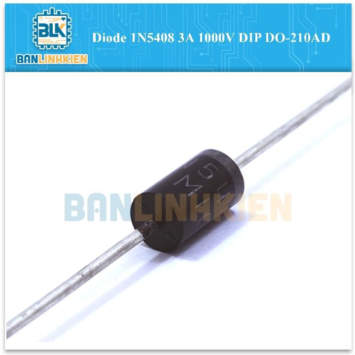 Diode 1N5408 3A 1000V DIP DO-210AD