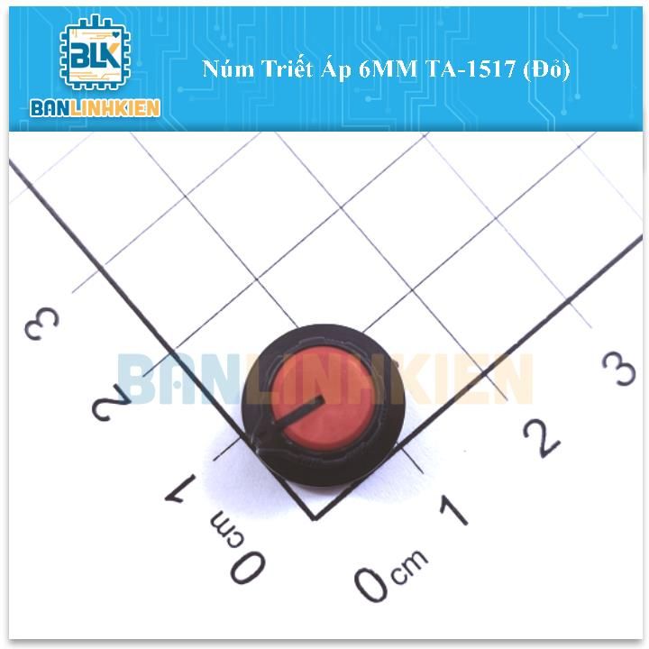 Núm Triết Áp 6MM TA-1517 (Đỏ)