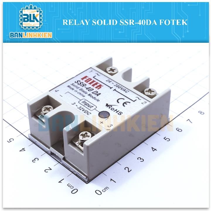 RELAY SOLID SSR-40DA FOTEK