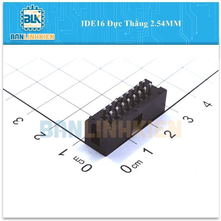 IDE16 Đực Thẳng 2.54MM