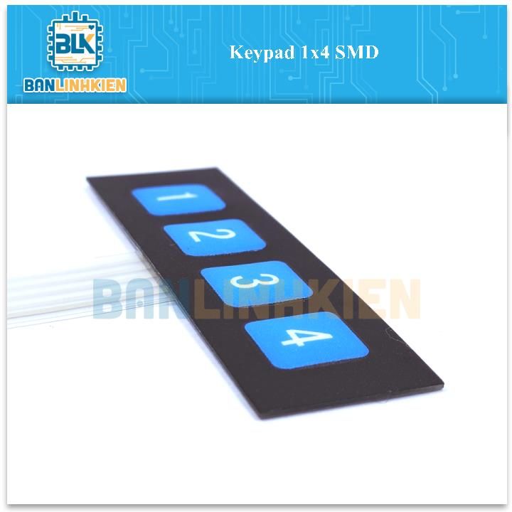 Keypad 1x4 SMD