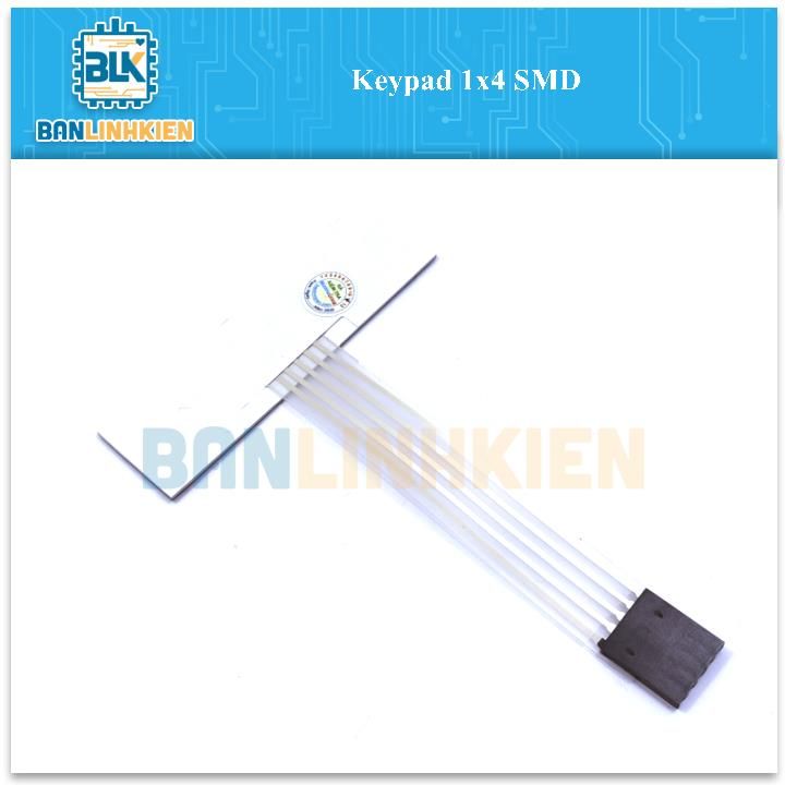 Keypad 1x4 SMD