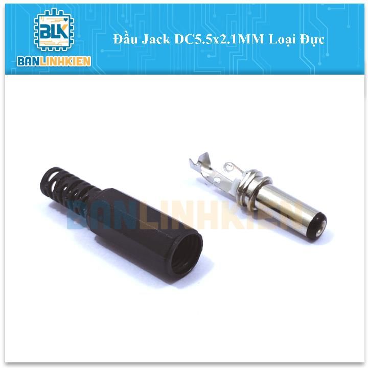 Đầu Jack DC5.5x2.1MM Loại Đực