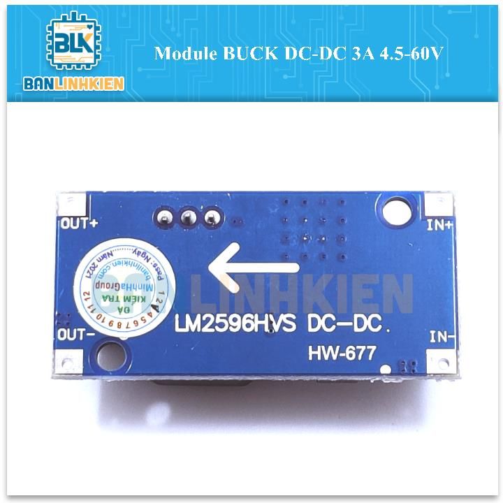 Module BUCK DC-DC 3A 4.5-60V