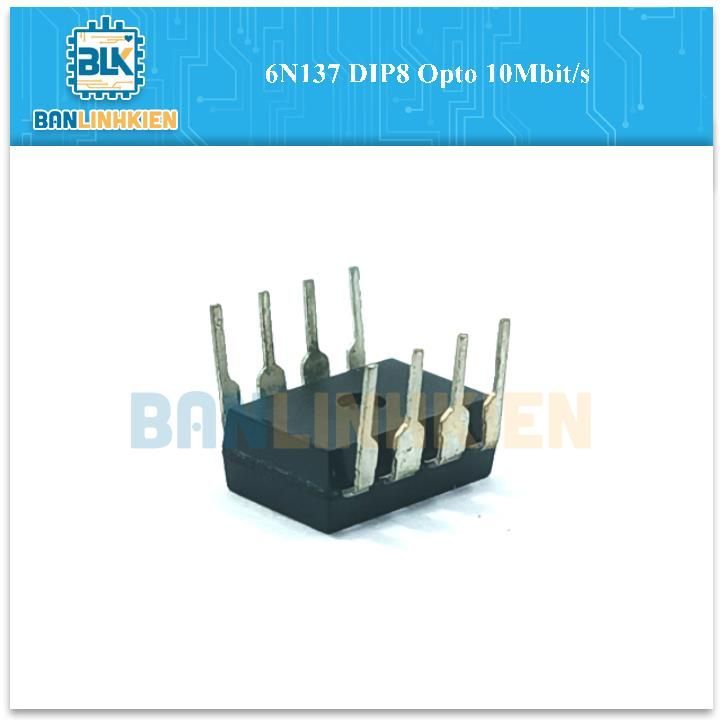 10PCS 6N137 DIP8 FSC ISOLATOR 2.5KVRMS 1CH OPEN NEW 10PCS 6N137 DIP8 FSC ISOLATOR 2.5KVRMS 1CH OPEN NEW