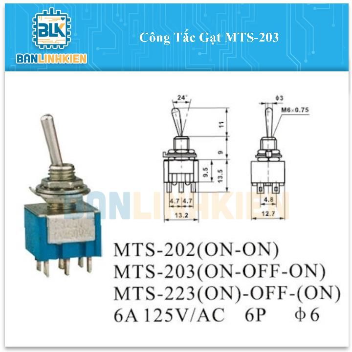 Công Tắc Gạt MTS-203