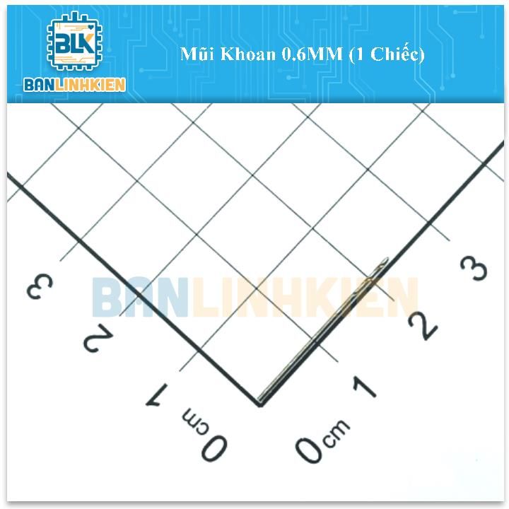 Mũi Khoan 0.6MM (1 Chiếc)