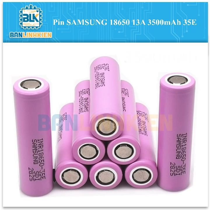 Pin SAMSUNG 18650 13A 3500mAh 35E