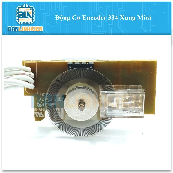 Động Cơ Encoder 334 Xung Mini