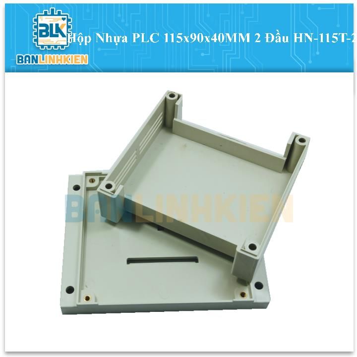 Hộp Nhựa PLC 115x90x40MM 2 Đầu HN-115T-2