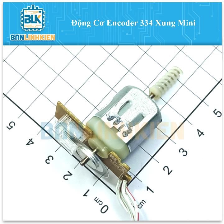 Động Cơ Encoder 334 Xung Mini