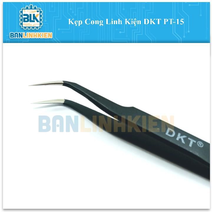 Kẹp Cong Linh Kiện DKT PT-15