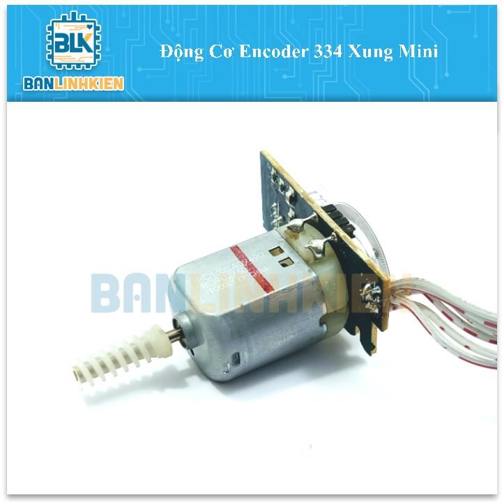 Động Cơ Encoder 334 Xung Mini