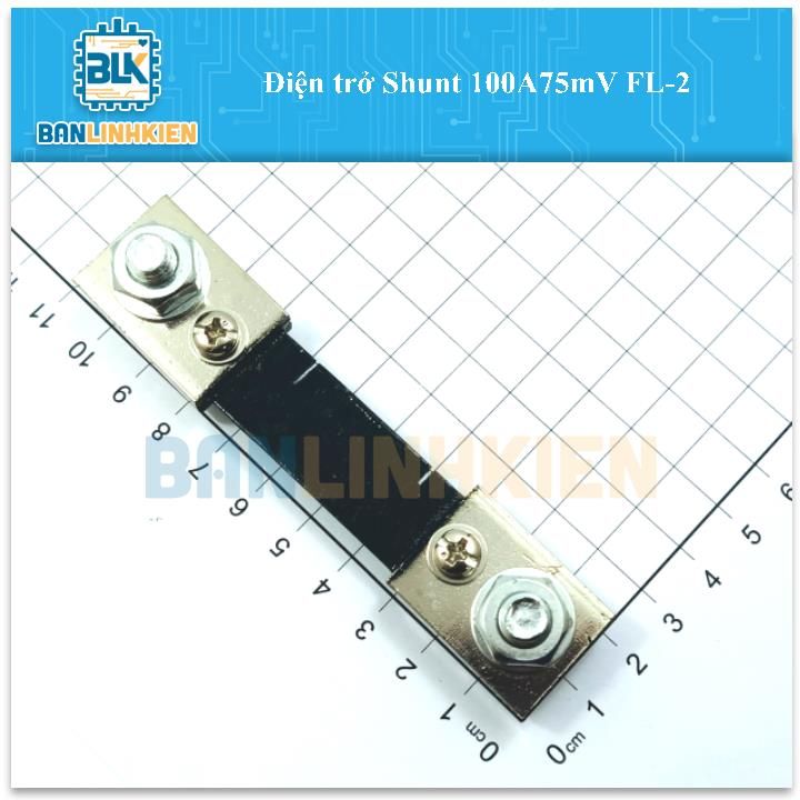 Điện trở Shunt 100A/75mV FL-2