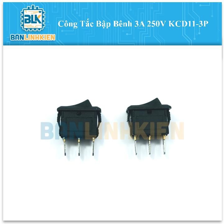 Công Tắc Bập Bênh 3A 250V KCD11-3P