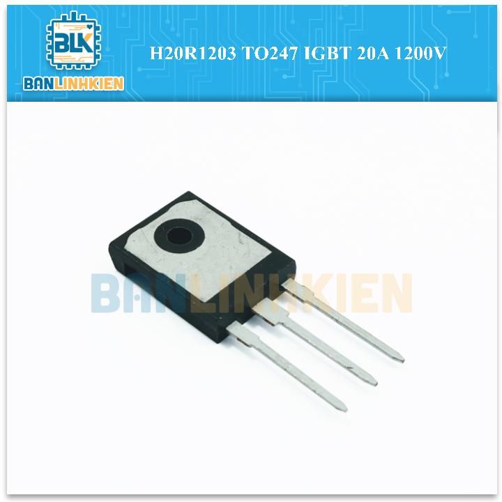 H20R1203 TO247 IGBT 20A 1200V