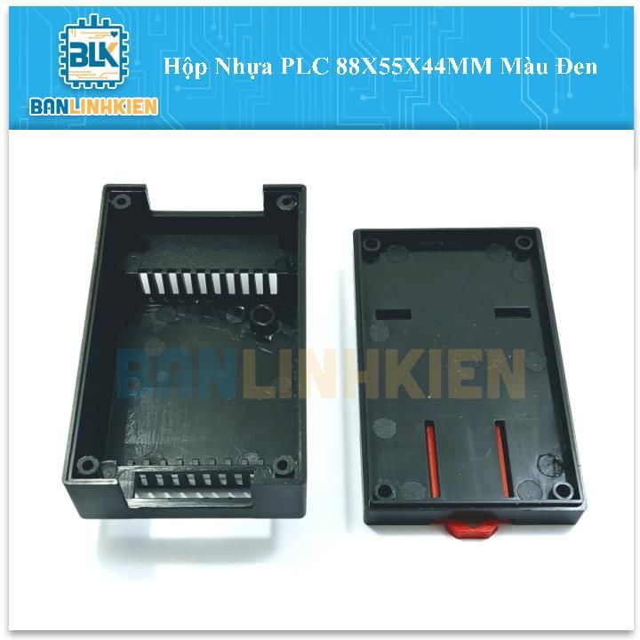 Hộp Nhựa PLC 88X55X44MM Màu Đen