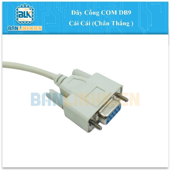 Dây Cổng COM DB9 Cái Cái (Chân Thẳng )