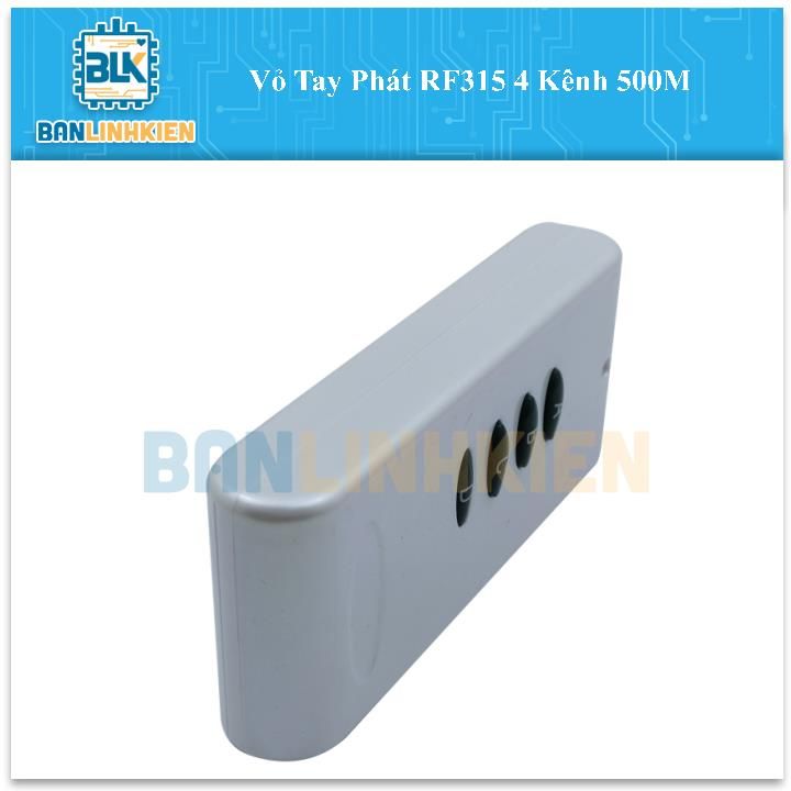 Vỏ Tay Phát RF315 4 Kênh 500M