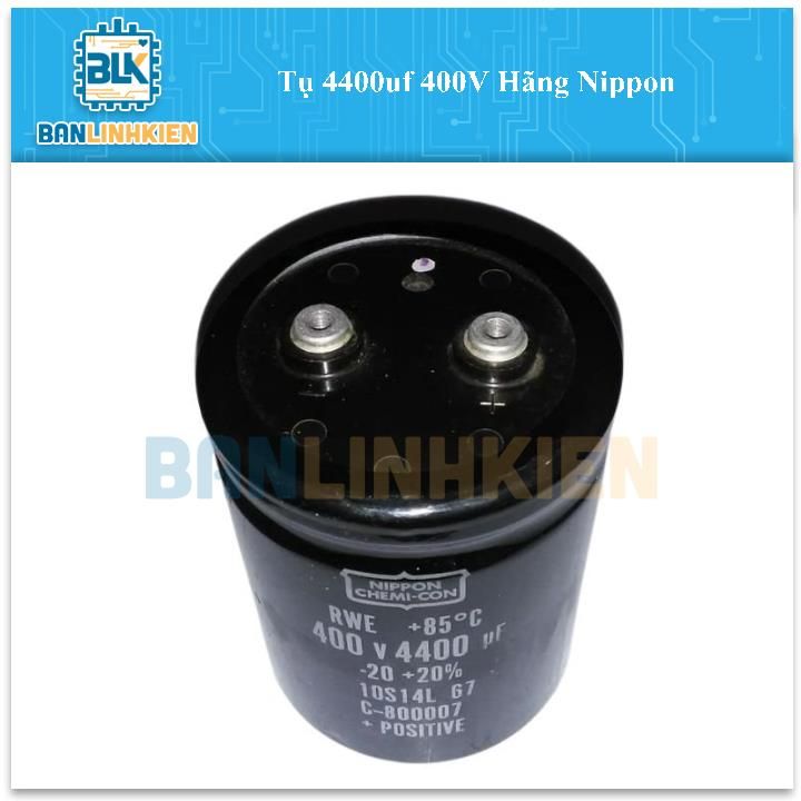 Tụ Hóa 4400uF 400V Chính Hãng Nippon