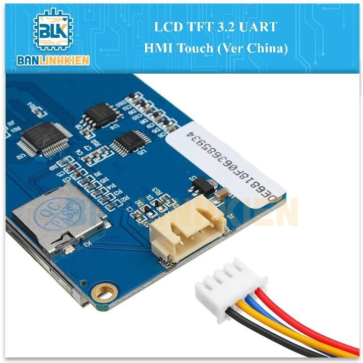 LCD TFT 3.2 UART HMI Touch (Ver China)