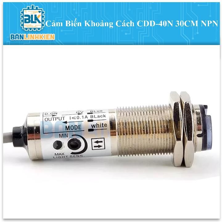 Cảm Biến Khoảng Cách CDD-40N 40cm NPN-OD 10-30VDC