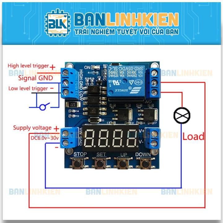 Module Kích Tạo Trễ 0.01-9999S XY-J05