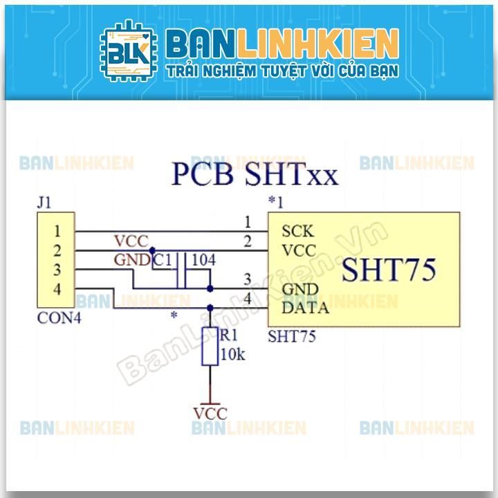 PCB SHT7X