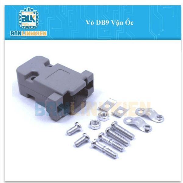 Bộ 2 Vỏ DB9 Vặn Ốc