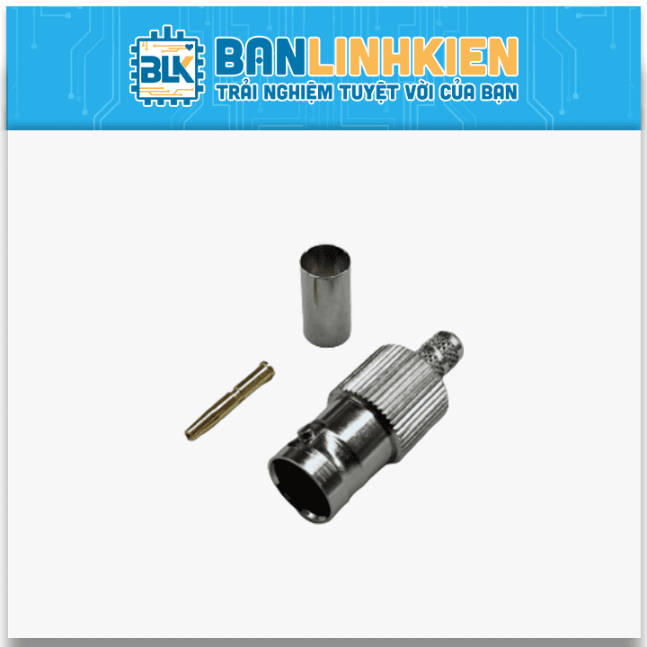 Đầu Jack BNC Cái 75R RG58
