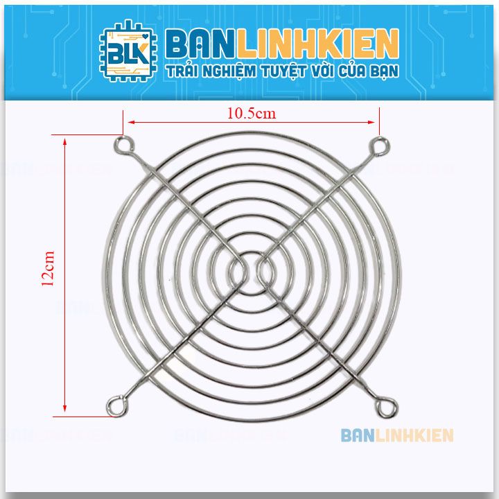 Tấm Bảo Vệ Quạt Tản Nhiệt 12CM