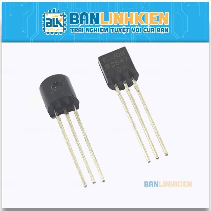 BC547C TO92 TRANS NPN 0.1A 50V (DIP) (5c)