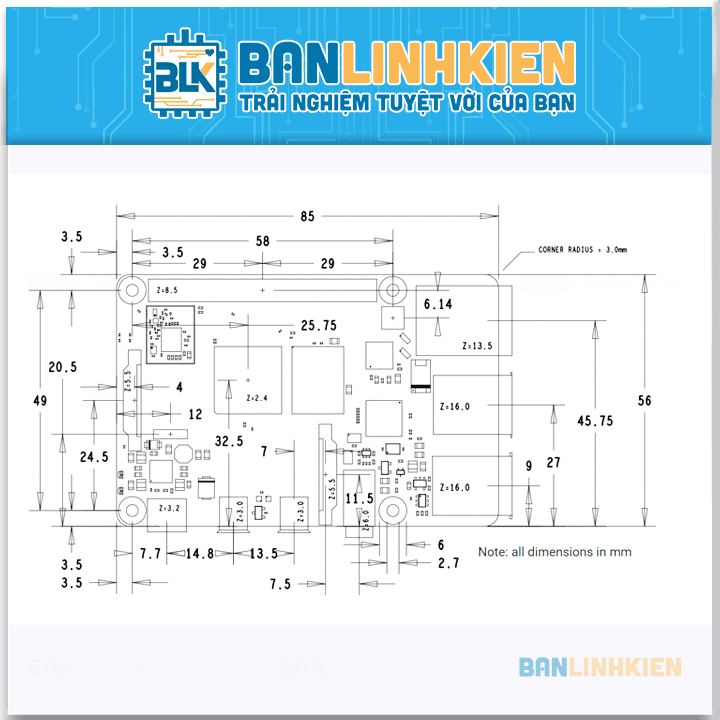 Raspberry Pi 4 Model B Bản 4G