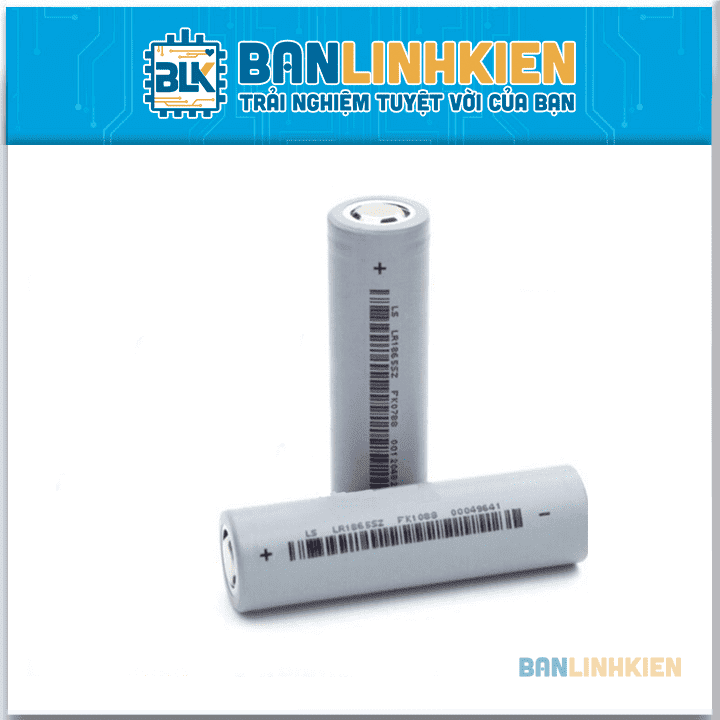 Pin Lishen Xám 2500mAh 5C