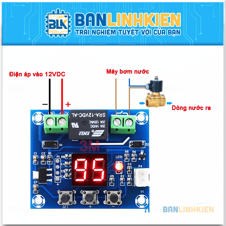 Module Điều Khiển Độ Ẩm Đất XH-M214